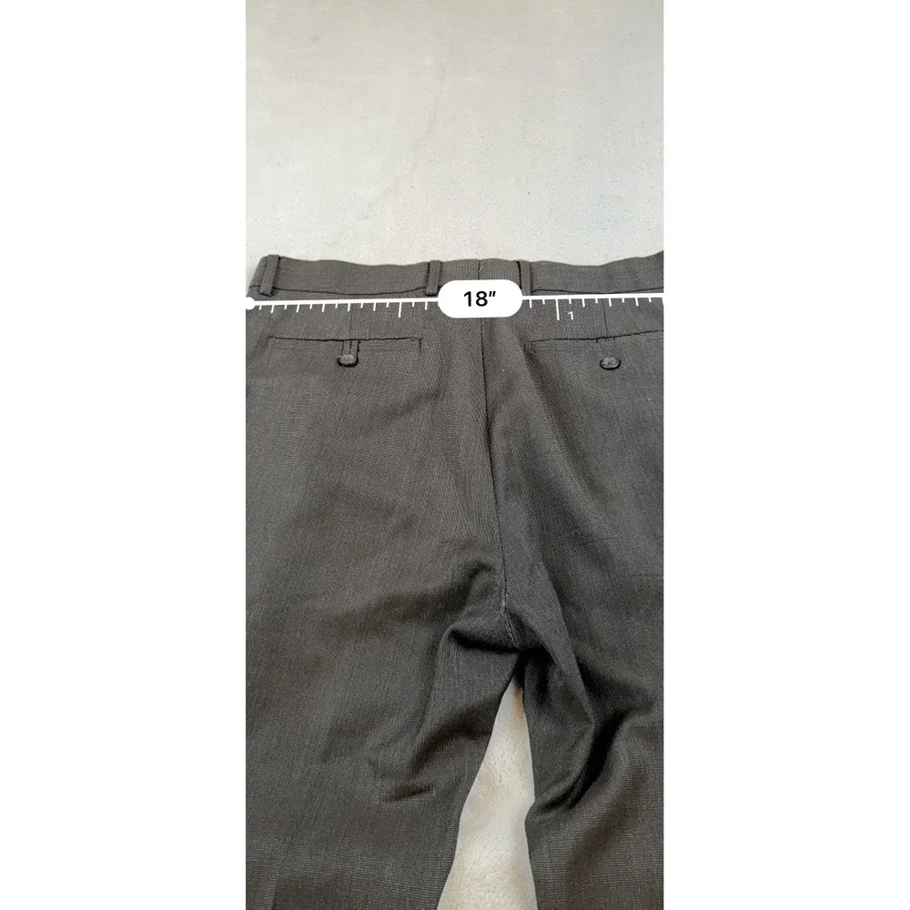 Banana Republic Tailored‎ Slim Fit 100% Wool Italian Fabric Dress Pants 35x32